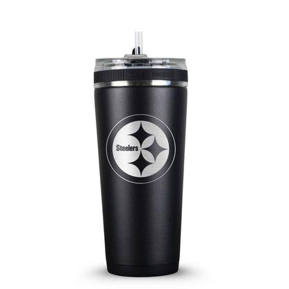 Officially Licensed Pittsburgh Steelers 26oz Flex Bottle