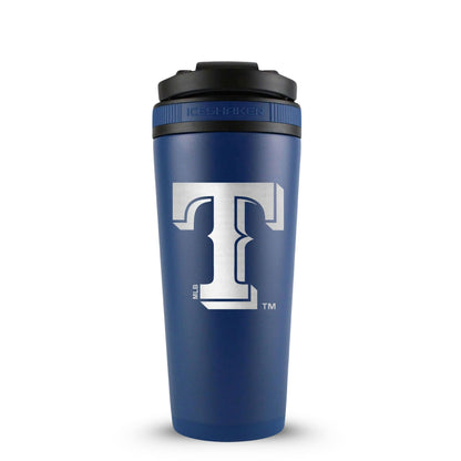 Officially Licensed Texas Rangers 26oz Ice Shaker - Navy