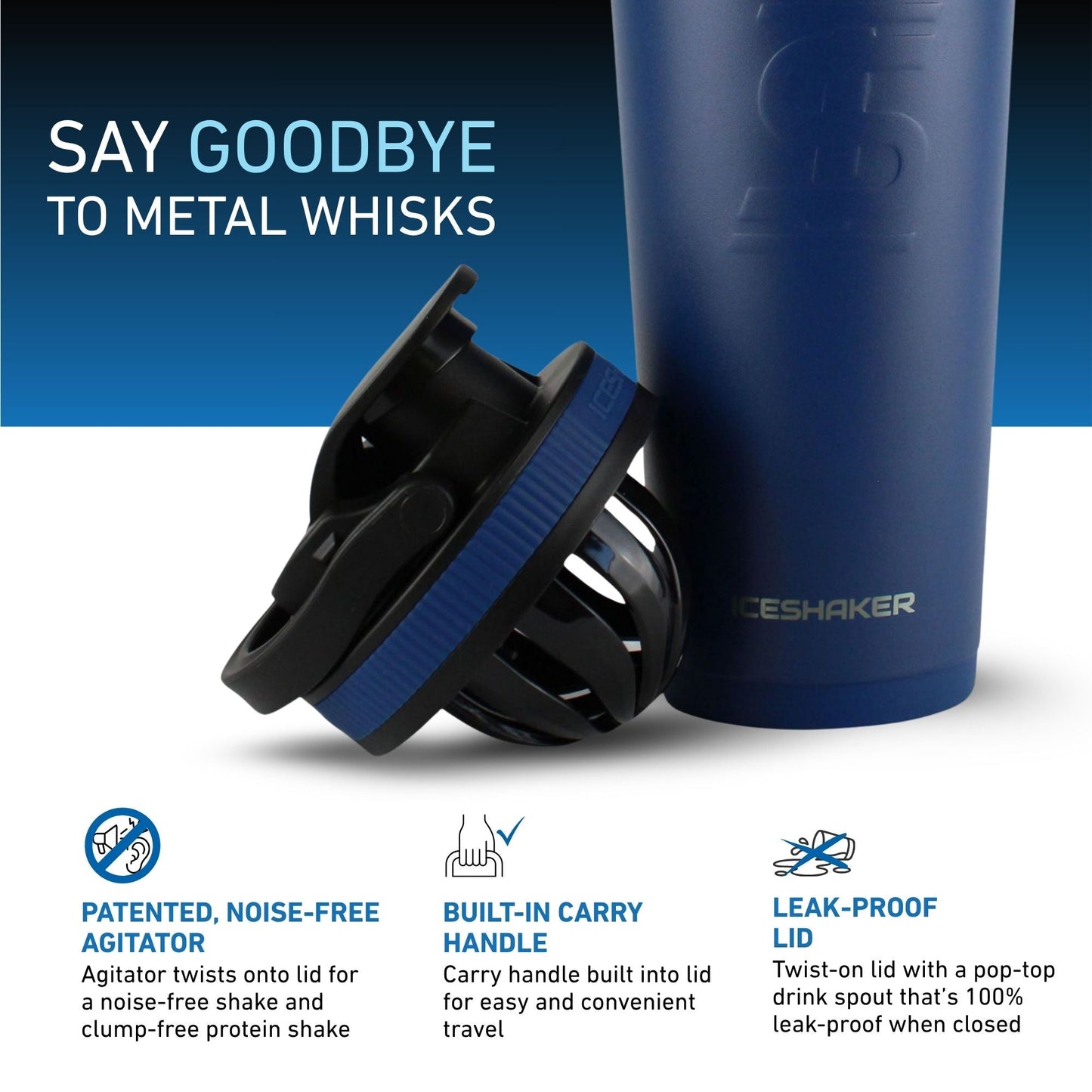 Officially Licensed Dallas Cowboys 26oz Ice Shaker