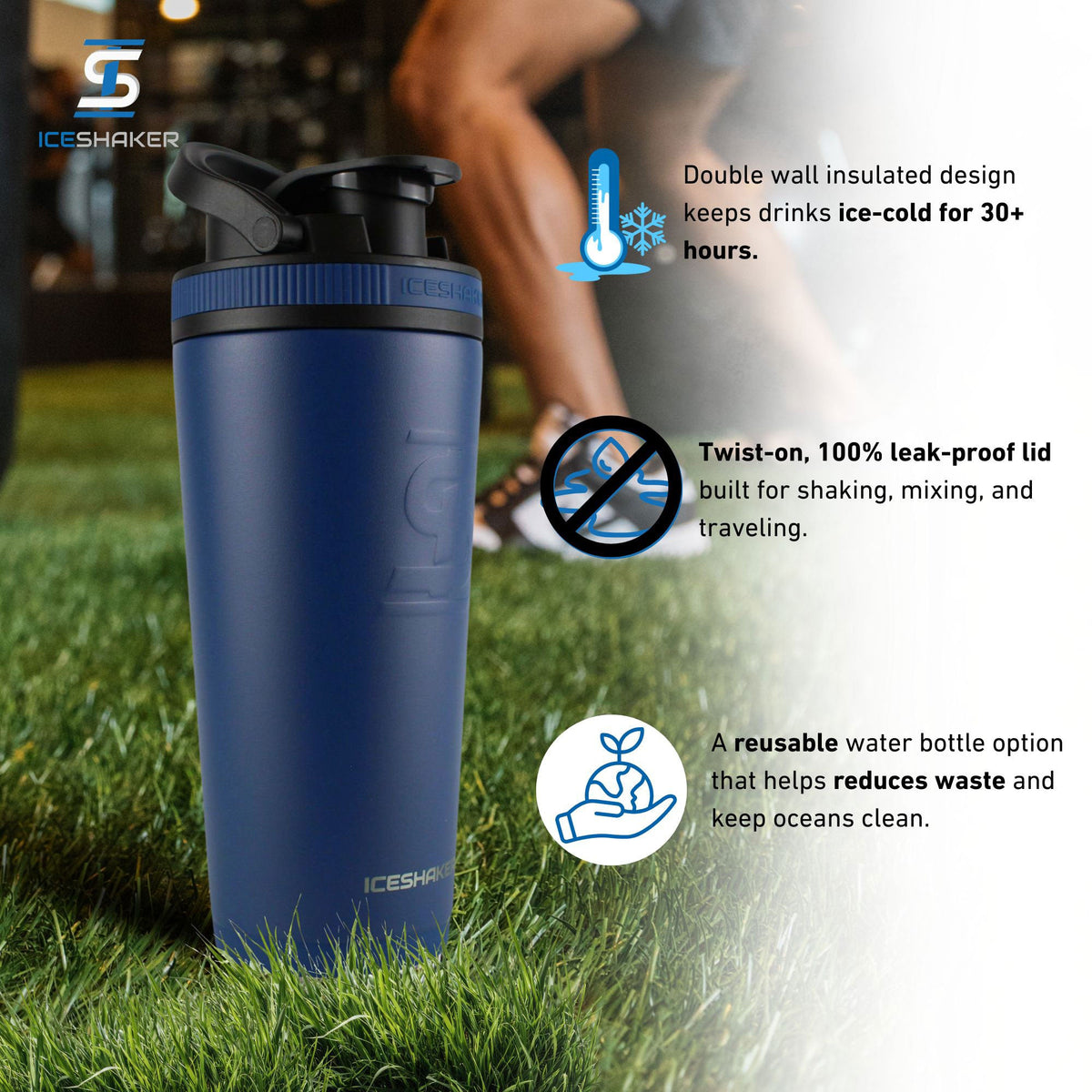 Officially Licensed Tampa Bay Rays 26oz Ice Shaker