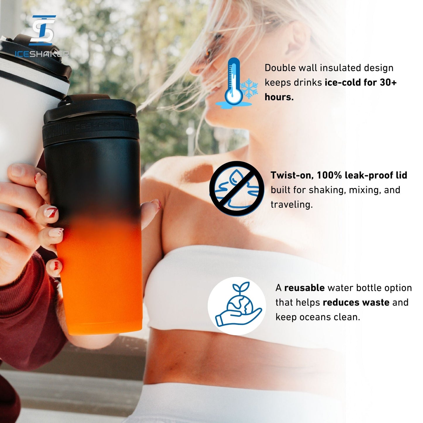 Officially Licensed Cincinnati Bengals 26oz Ice Shaker