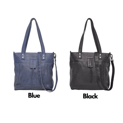 Concealed Carry Eden Leather Tote by Lady Conceal