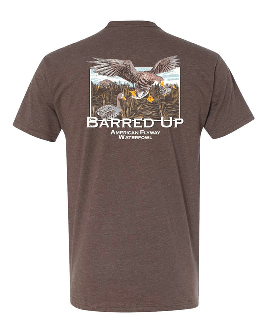 Specklebelly Barred Up Tee Expresso