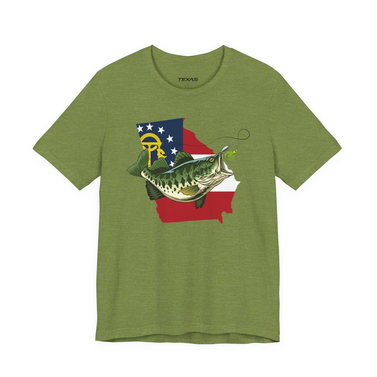 Texas Rigged Tees Sweet Georgia Bass — Unisex Cotton Tee
