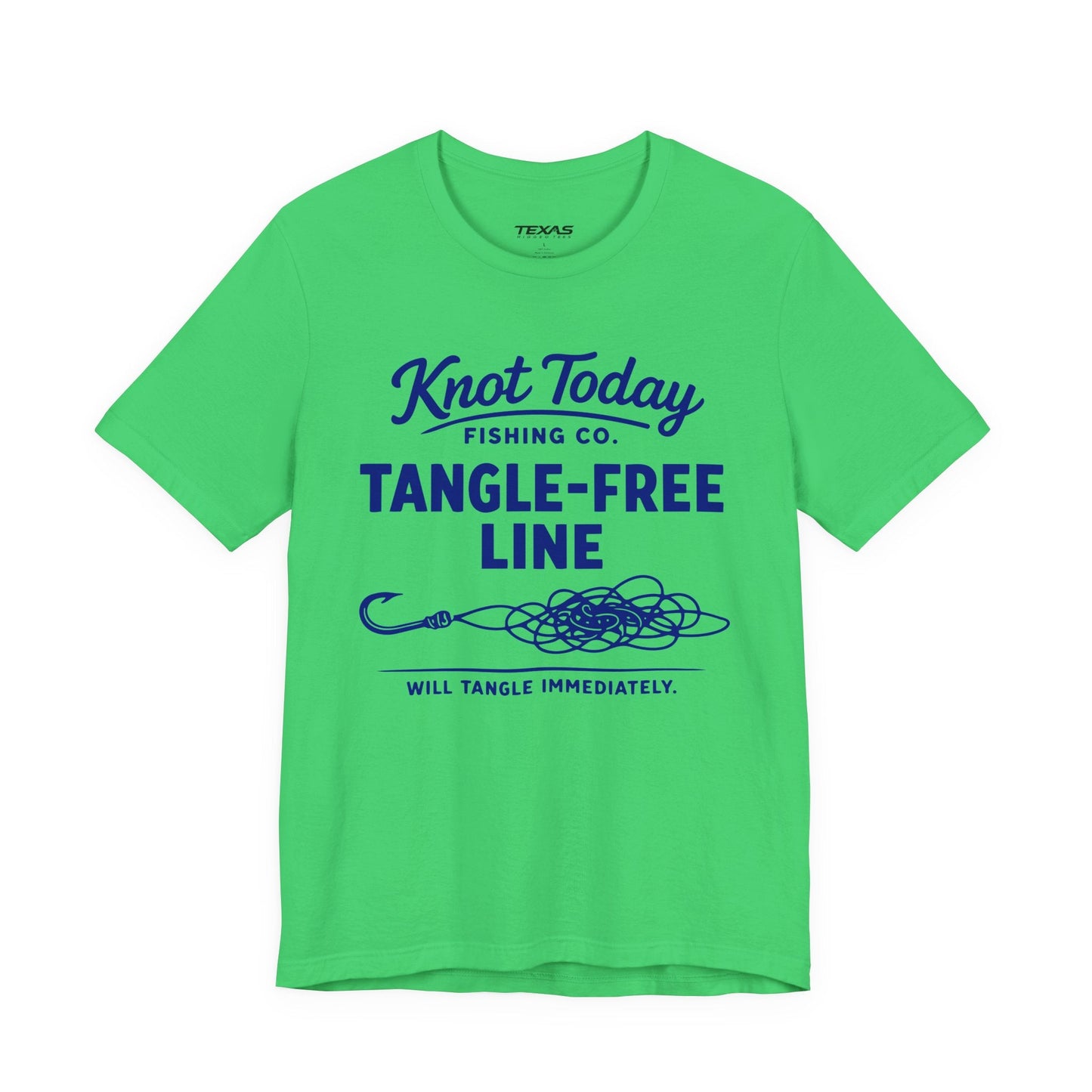 Texas Rigged Tees Knot Today Fishing Co. — Unisex Cotton Tee