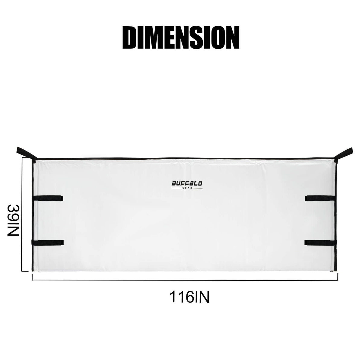 Buffalo Gear 116'' Fish Kill Bag, Blanket Cooler