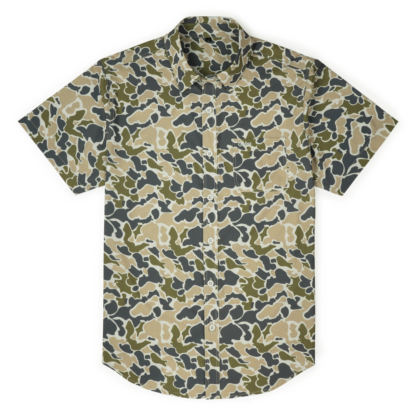 Embry Outdoors Performance Button Up - Marsh Duck