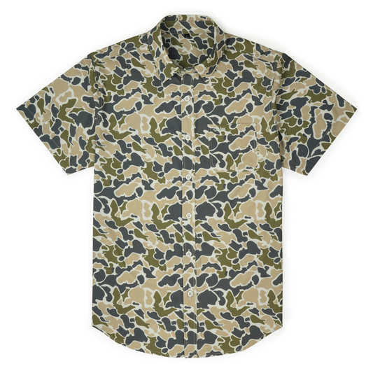 Embry Outdoors Performance Button Up - Marsh Duck