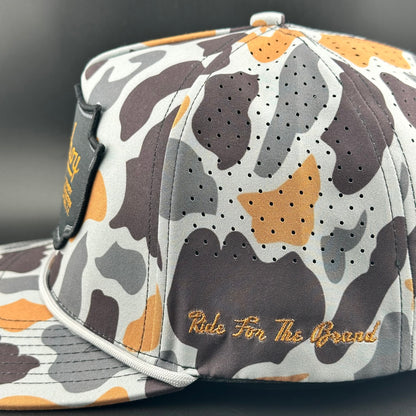 Cowboy Revolution Concrete Camo Patch “Cowboy Hat” - Performance Rope Hat