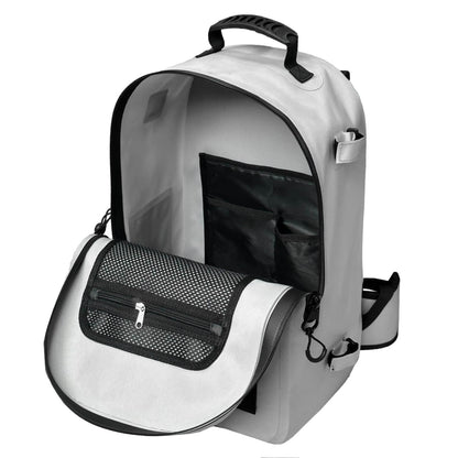 Buffalo Gear 27QT Waterproof Fishing Backpack with Rod Holder