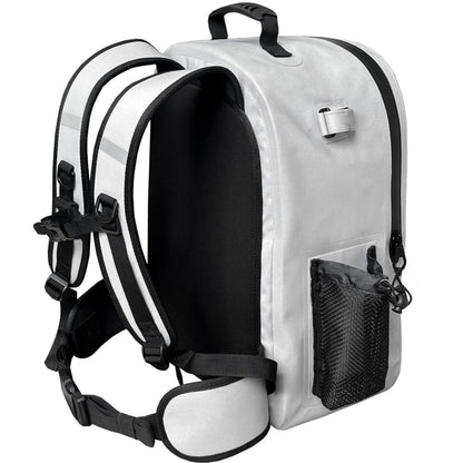 Buffalo Gear 27QT Waterproof Fishing Backpack with Rod Holder