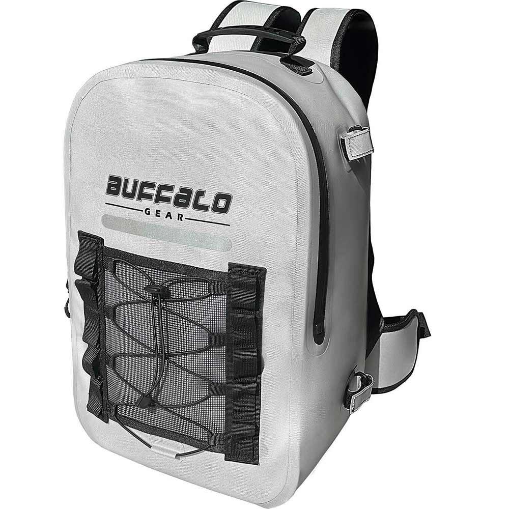 Buffalo Gear 27QT Waterproof Fishing Backpack with Rod Holder