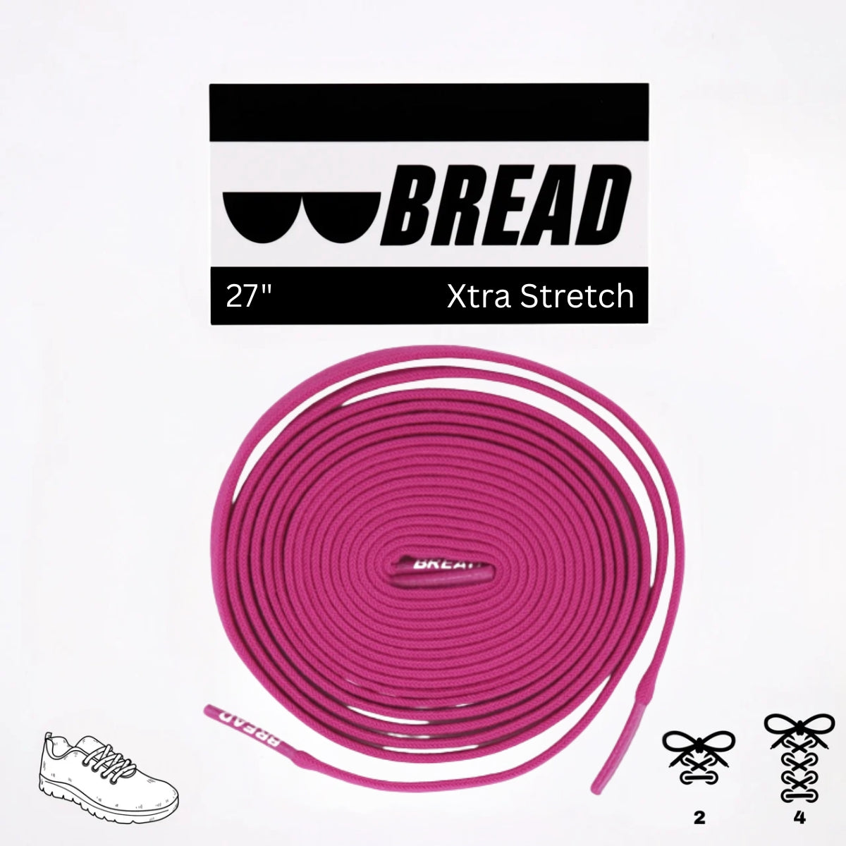 Lace Bread Pretty Pink