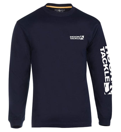 Hook & Tackle Men's Fish Flags L/S UV Fishing T-Shirt