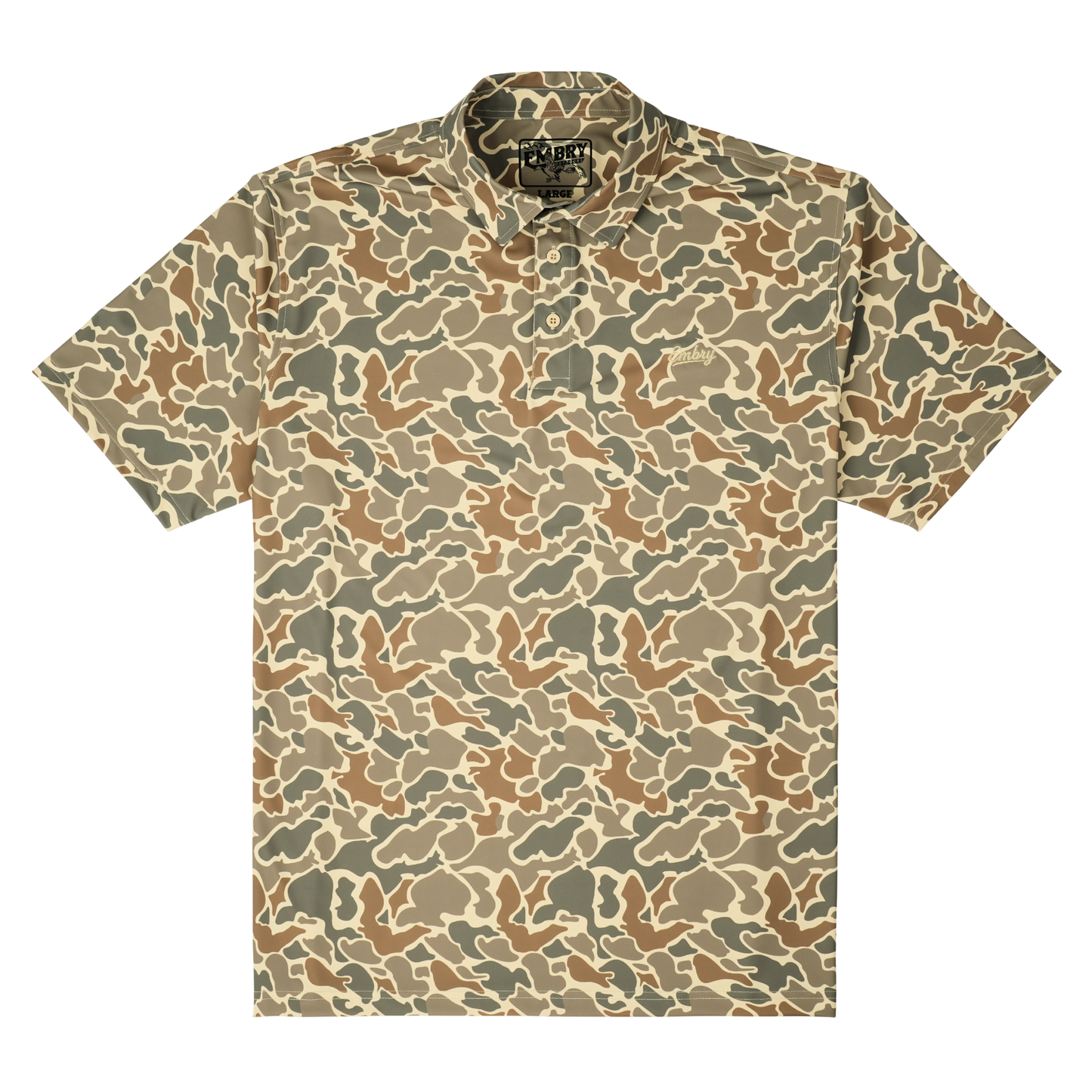 Embry Outdoors Performance Polo - Desert Duck