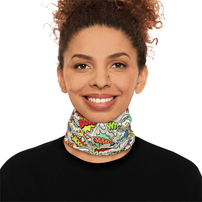 Texas Rigged Tees Comic Pop Art — Unisex Neck Gaiter (SPF 50+)