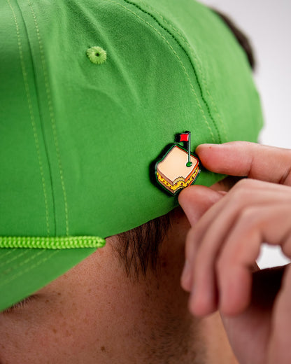 Pins and Aces Pimento Cheese Sandwich Ball Marker