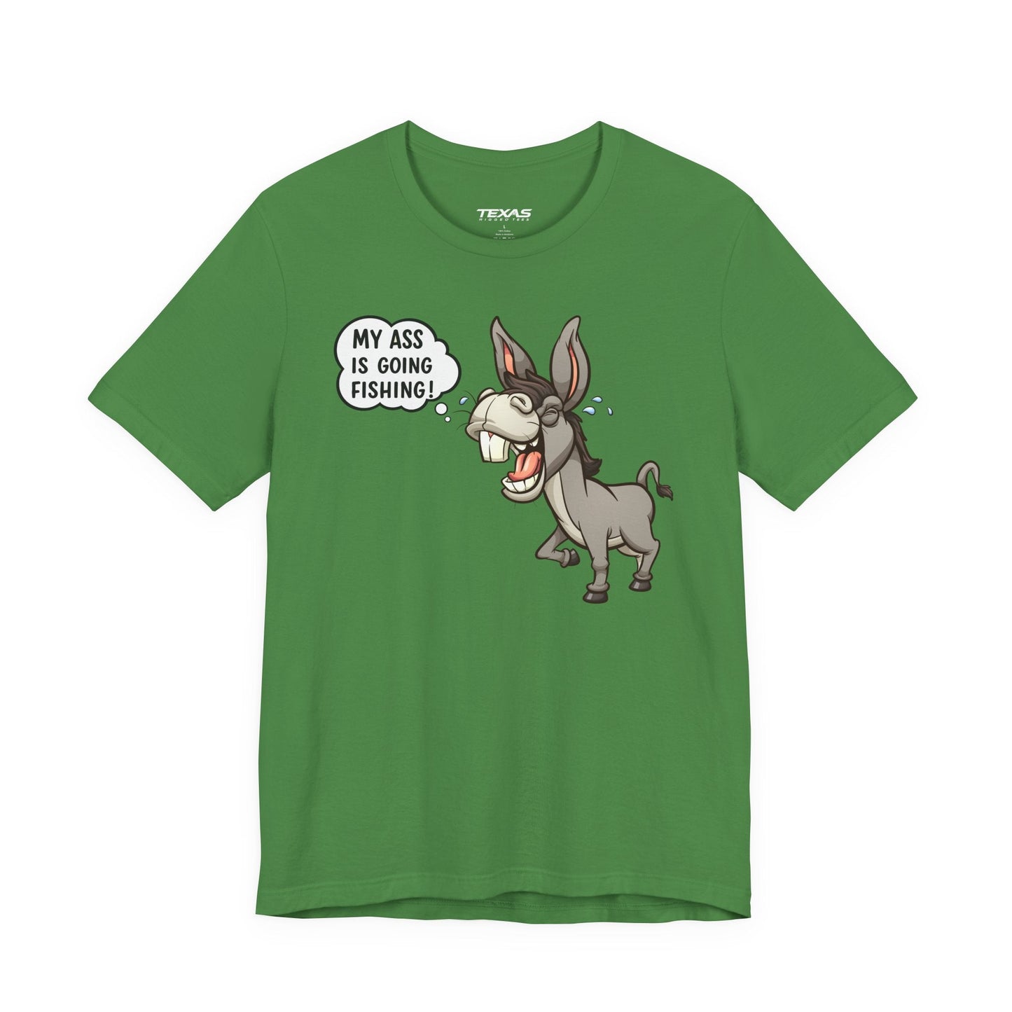 Texas Rigged Tees My Ass Is Going Fishing — Unisex Cotton Tee