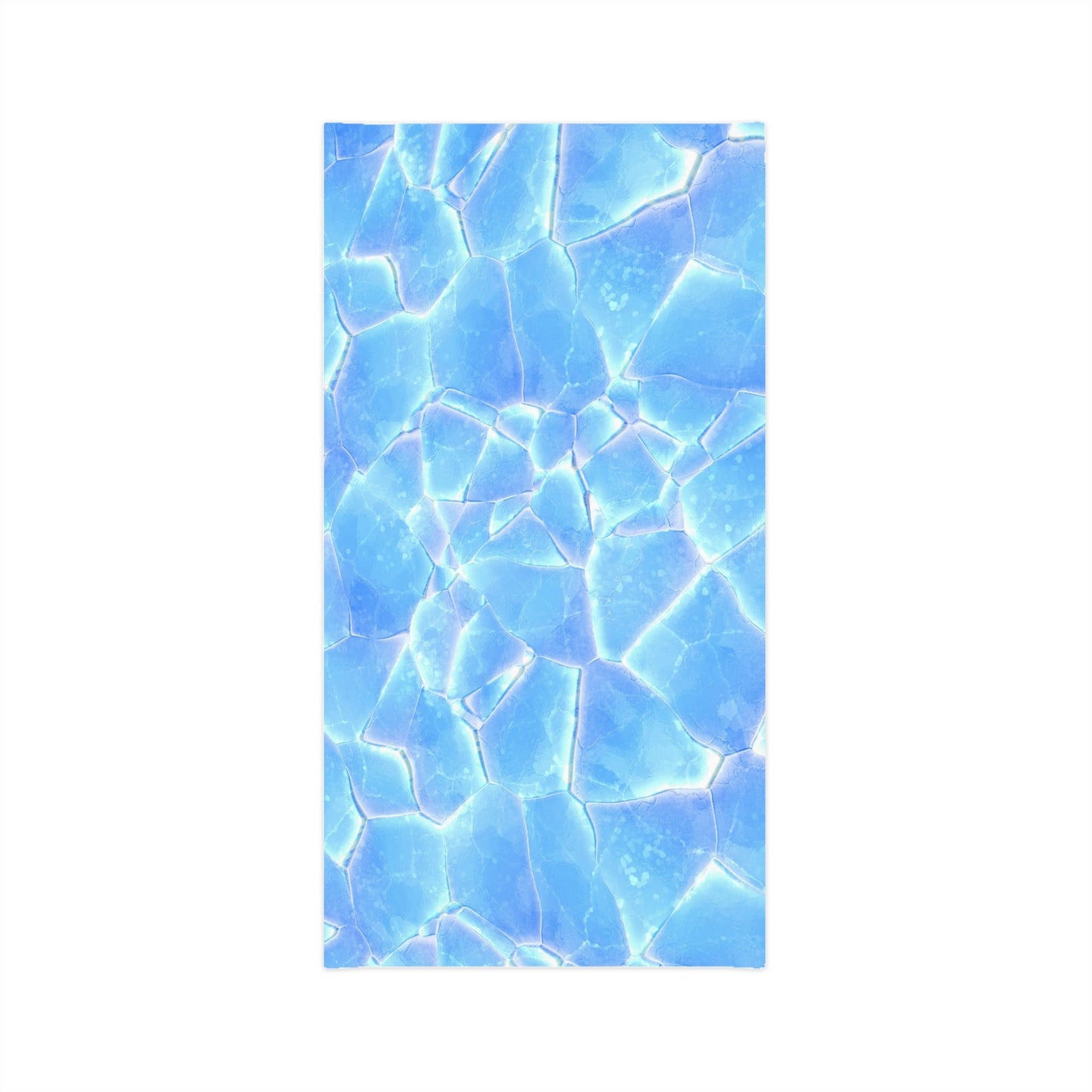 Texas Rigged Tees Fractal Ice — Unisex Neck Gaiter (SPF 50+)