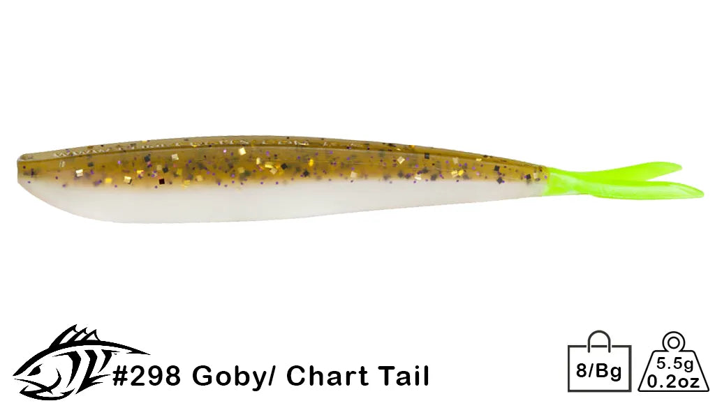 Lunker City 4" Fin-S Fish (Color #151+)