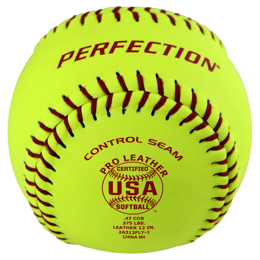 USA Leather Fastpitch Softballs - 1 Dozen