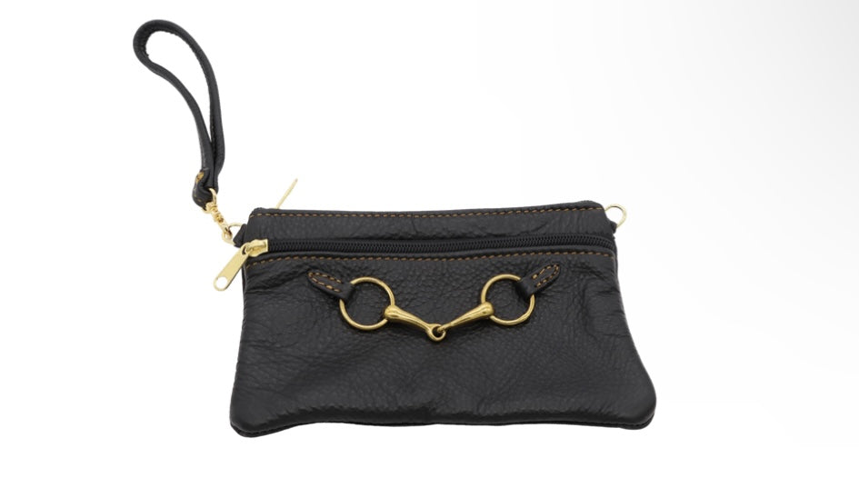Remarkable Leather Goods Fair Hill Wristlet