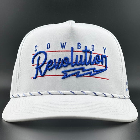 “Lightning" White - Cowboy Revolution 5-panel Performance Hat