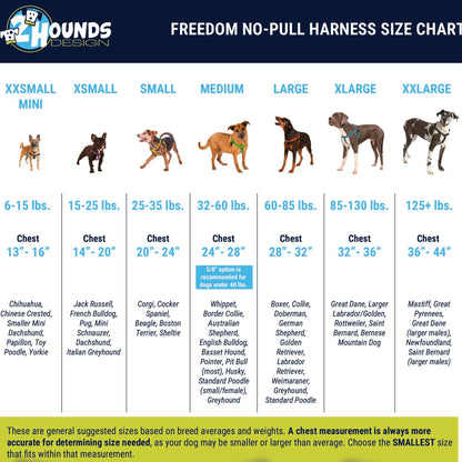 2 Hounds Design Burgundy Freedom No-Pull Dog Harness