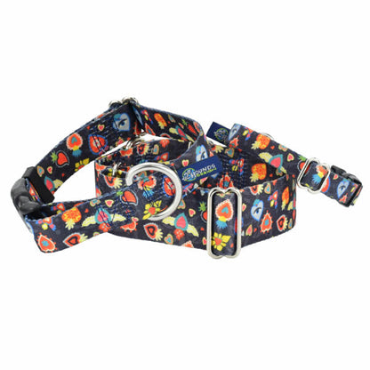 2 Hounds Design Gothic Hearts Martingale Dog Collar – EarthStyle