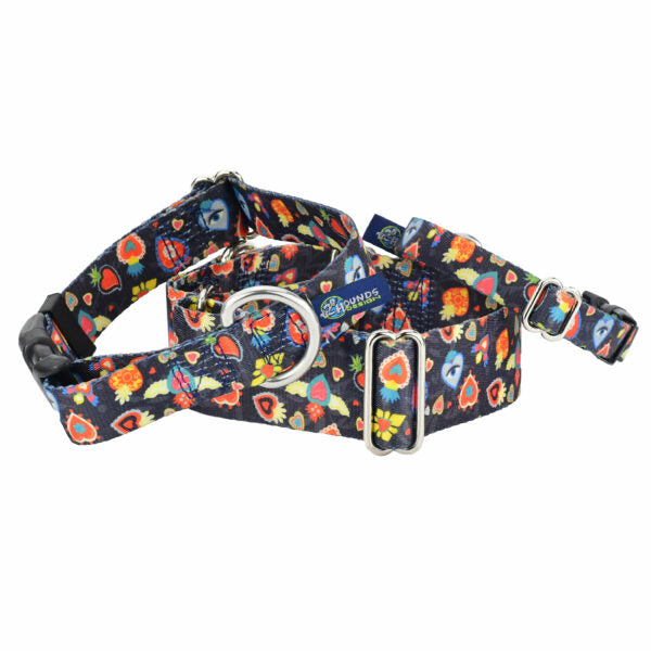 2 Hounds Design Gothic Hearts Dog Collar – EarthStyle
