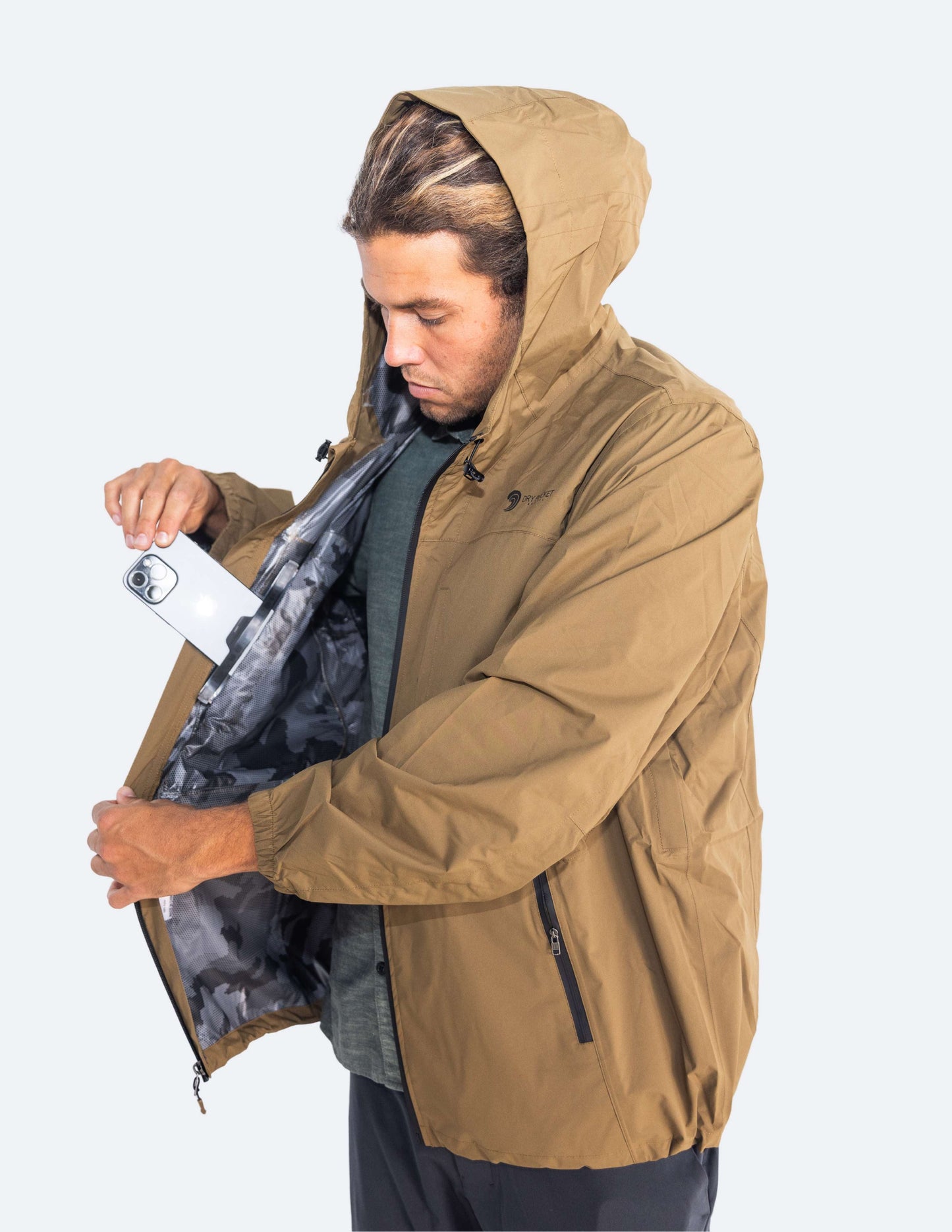Dry Pocket The Outback - Waterproof Pocket Rain Jacket
