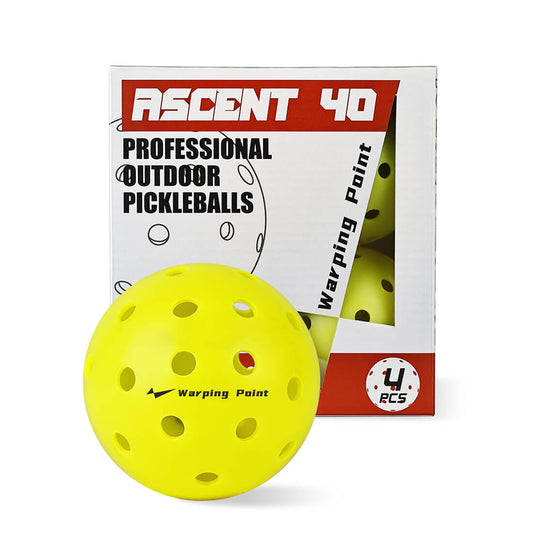 Warping Point Ascent Outdoor Tournament Pickleballs