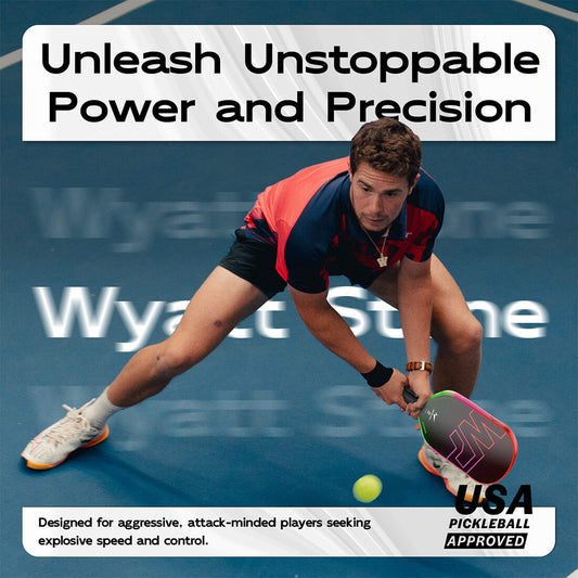 Warping Point Rainbow Pickleball Paddle - Gen 3