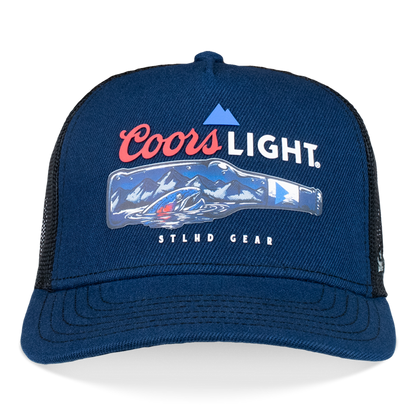 STLHD X Coors Light Bottlescape Trucker