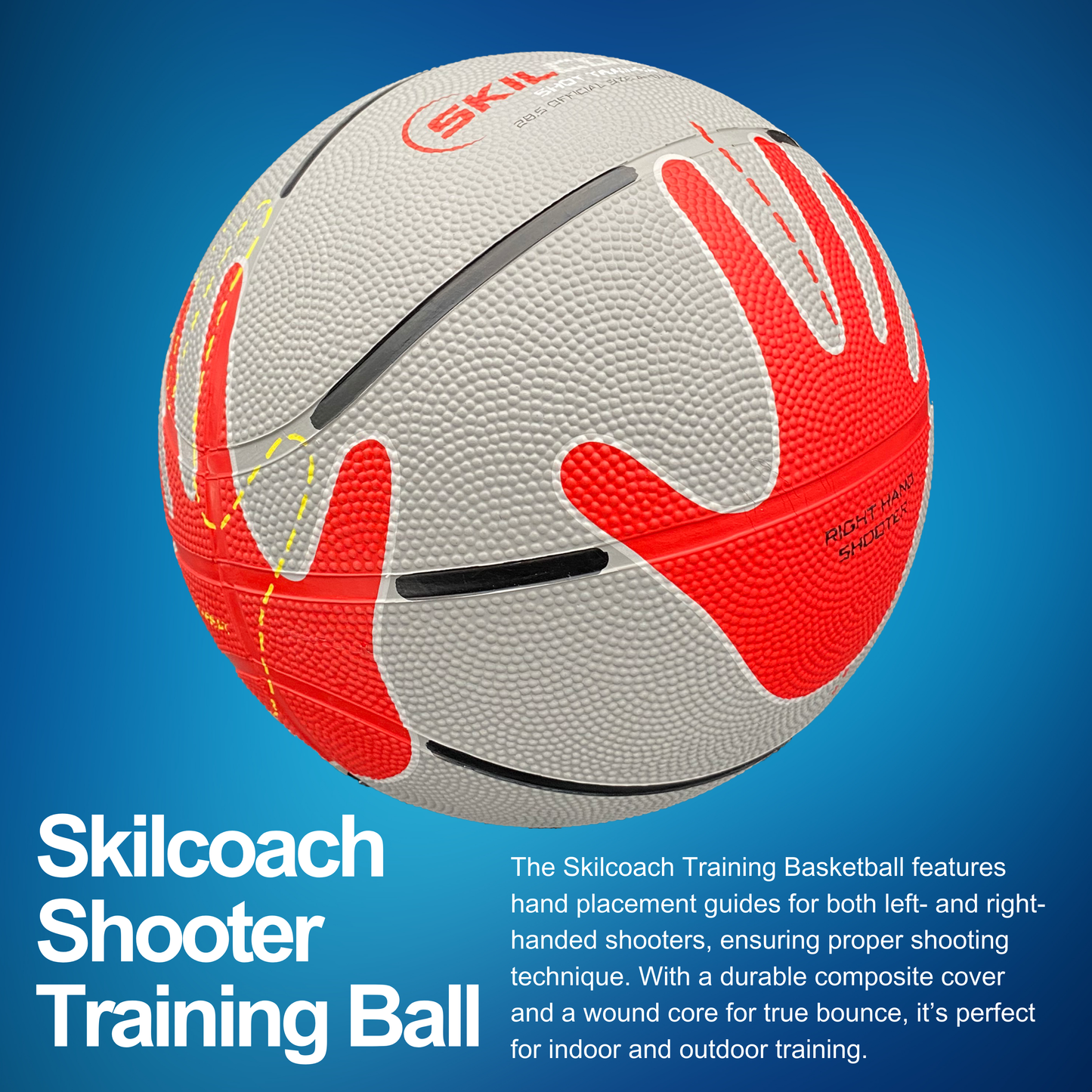 Baden Sports Skilcoach Shooter's Training Basketball