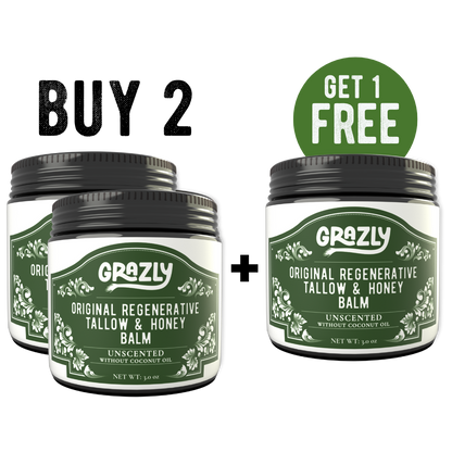 Grazly Original Tallow & Manuka Honey Balm