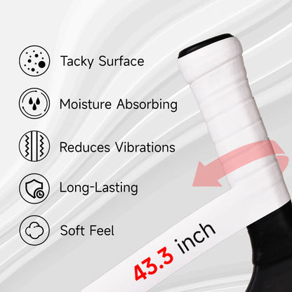 Warping Point Pickleball Overgrip - White