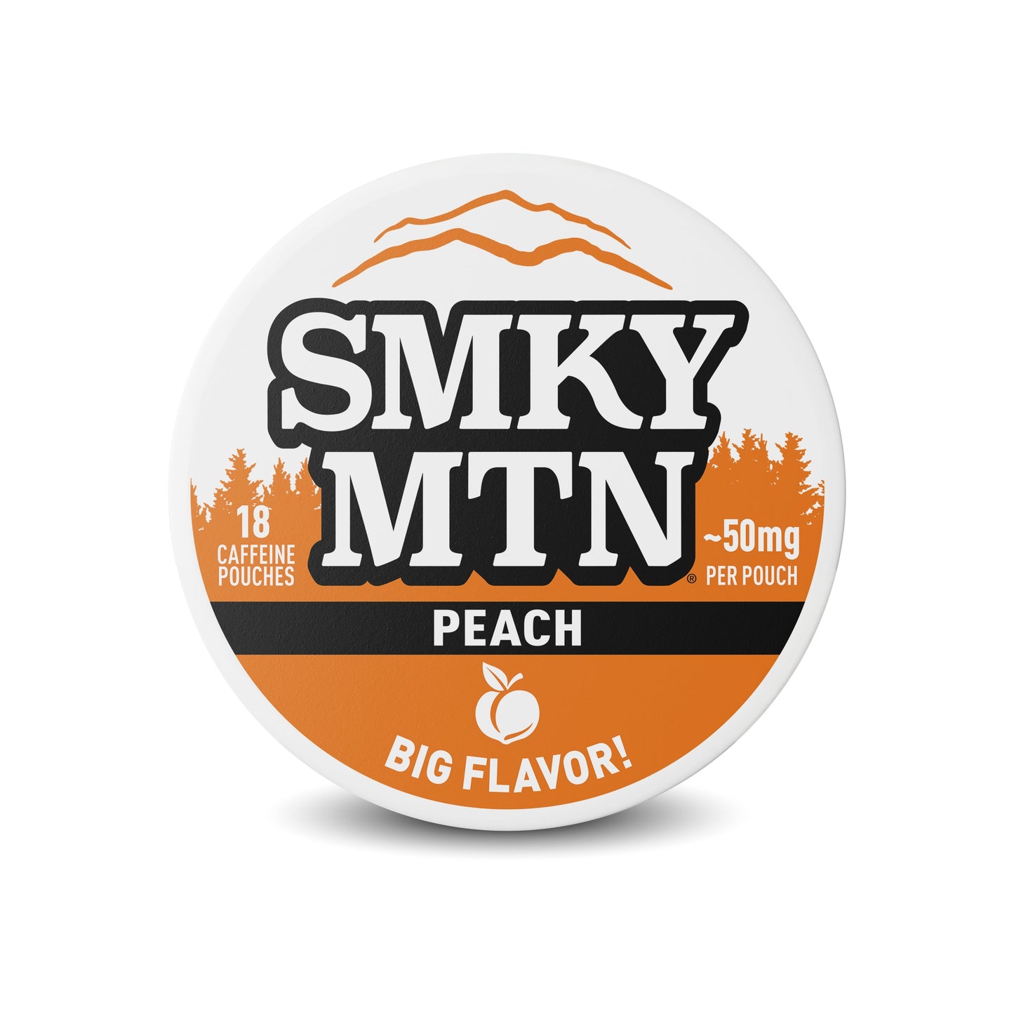 Smokey Mountain Peach Caffeine Pouches