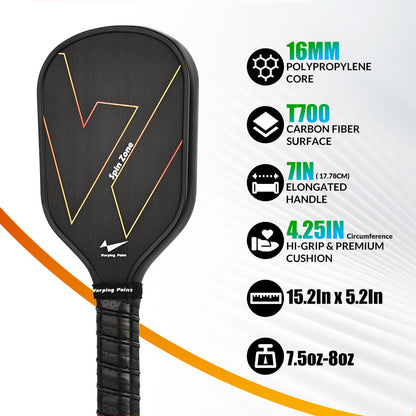 Warping Point Pickleball Training Paddle - 16mm