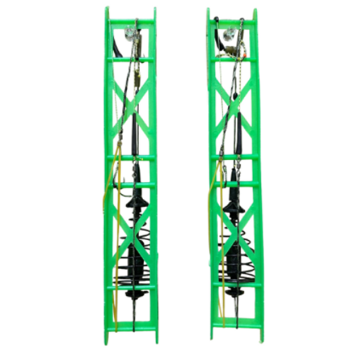 HungryFish 2 Pack Fishing Spring Feeder Baits Cage with 2 Hooks, Cage Hook Rigs Set with Sinker