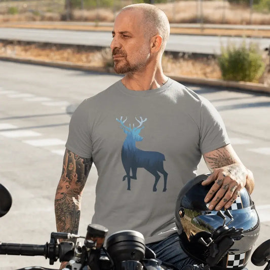 Outdoorzees Deer Color 2 Man T-Shirt