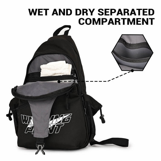 Warping Point Pickleball Sling Bag - Black