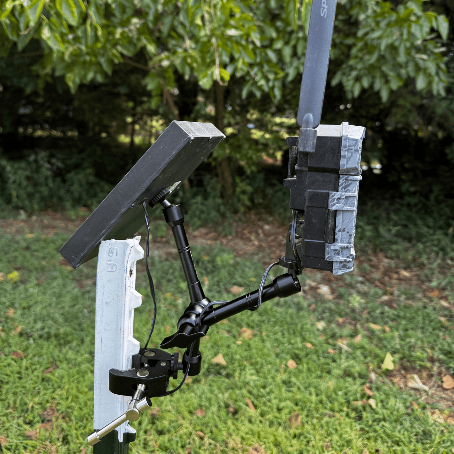 Shop Thermal Optics Tri-Claw Trail Camera & Solar Panel Clamp Mount