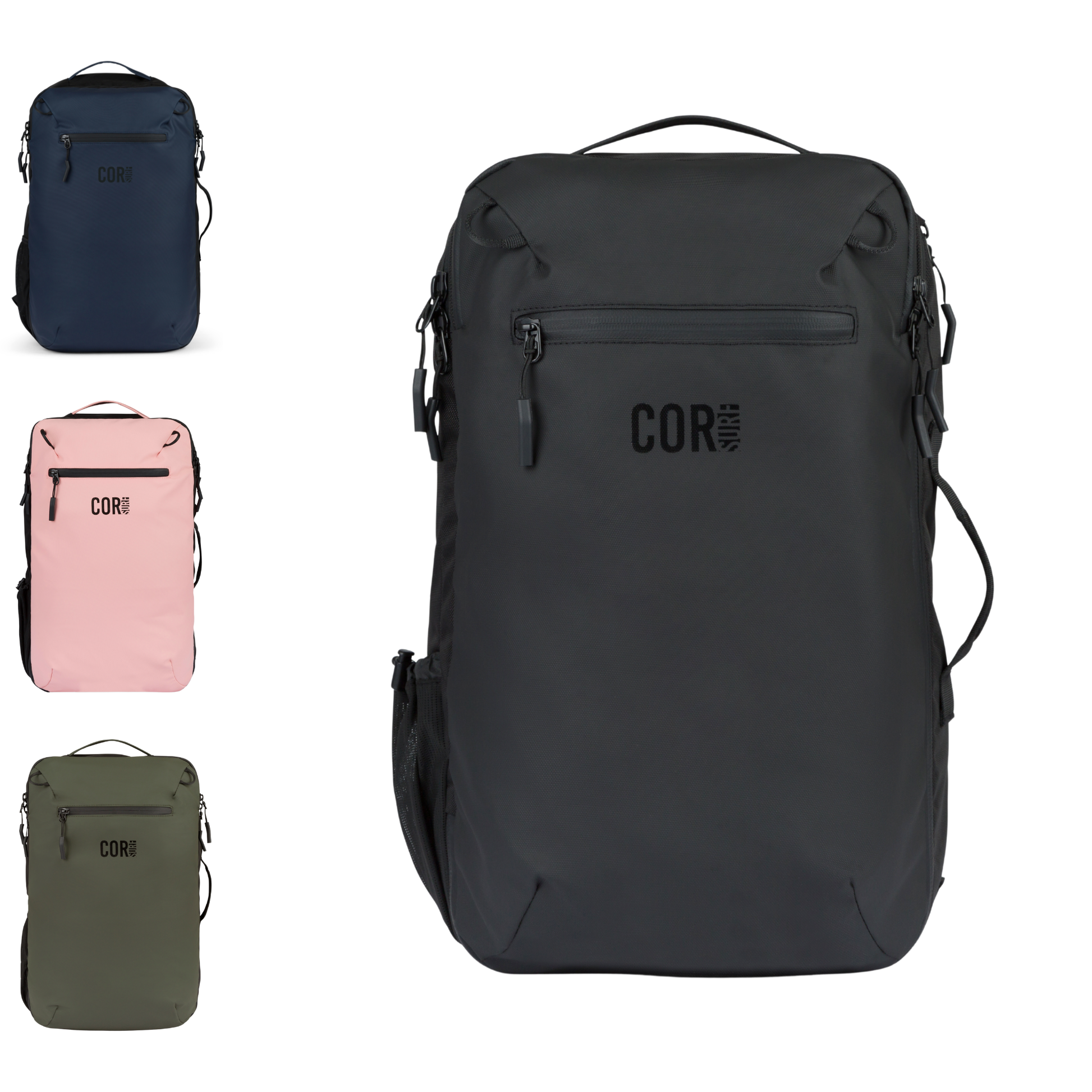 The Island Hopper Travel Backpack 40L, Pink