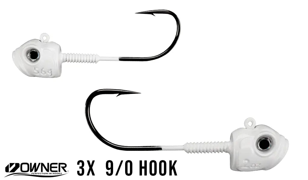 Lunker City Painted Titan HD Jig Heads