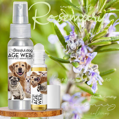 The Blissful Dog 3 Old Friends Age Well Dog Aromatherapy