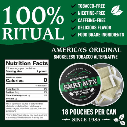 Smokey Mountain Wintergreen Pouches (Original)