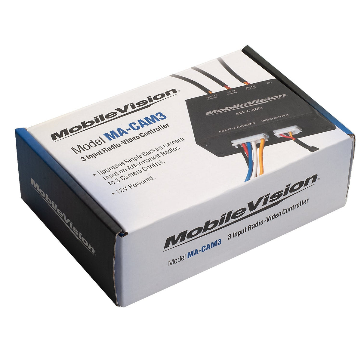 Video 3 Input Magnadyne MobileVision 3-Input Radio-Video Right - Left - Rear 12V ...