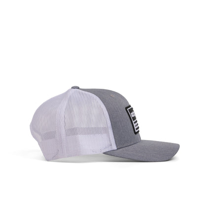Hooked & Tagged  - American Flag Patch Hat