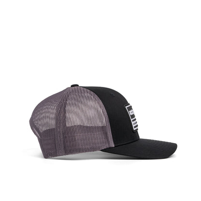 Hooked & Tagged  - American Flag Patch Hat